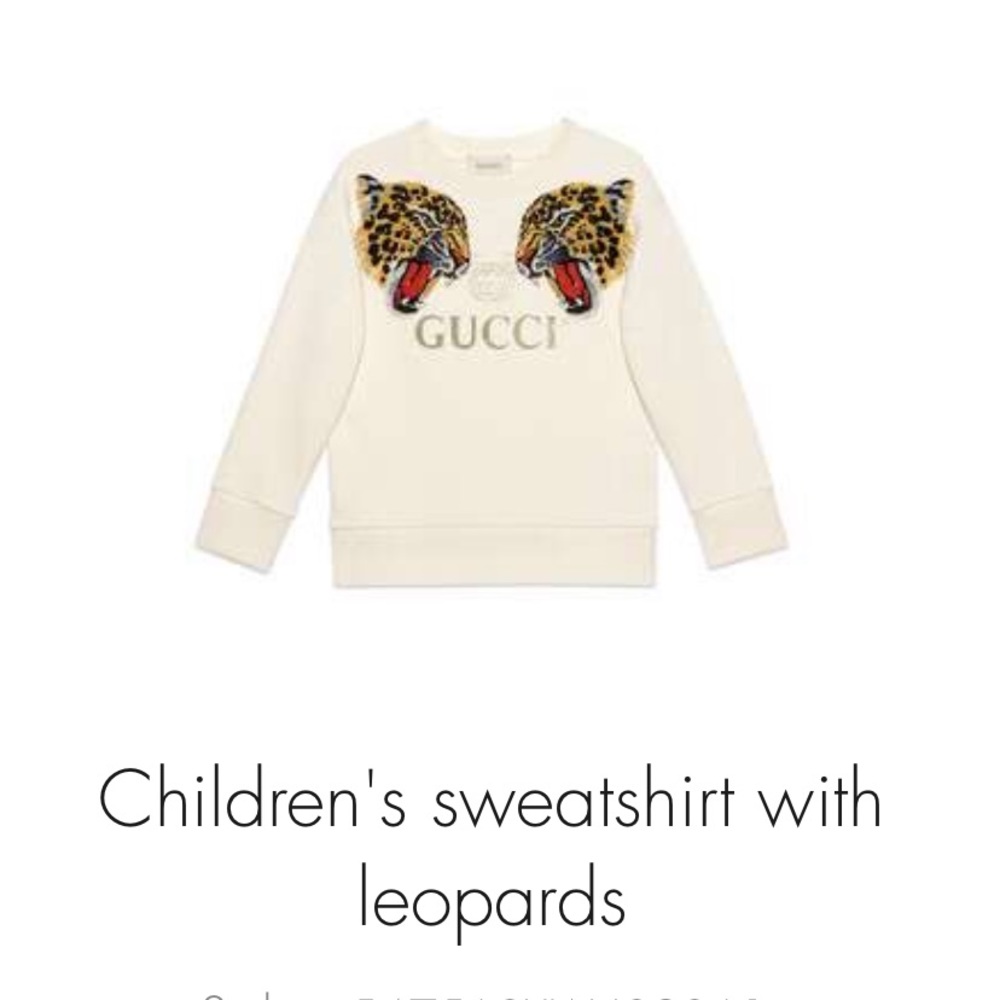 Gucci sweat shirt